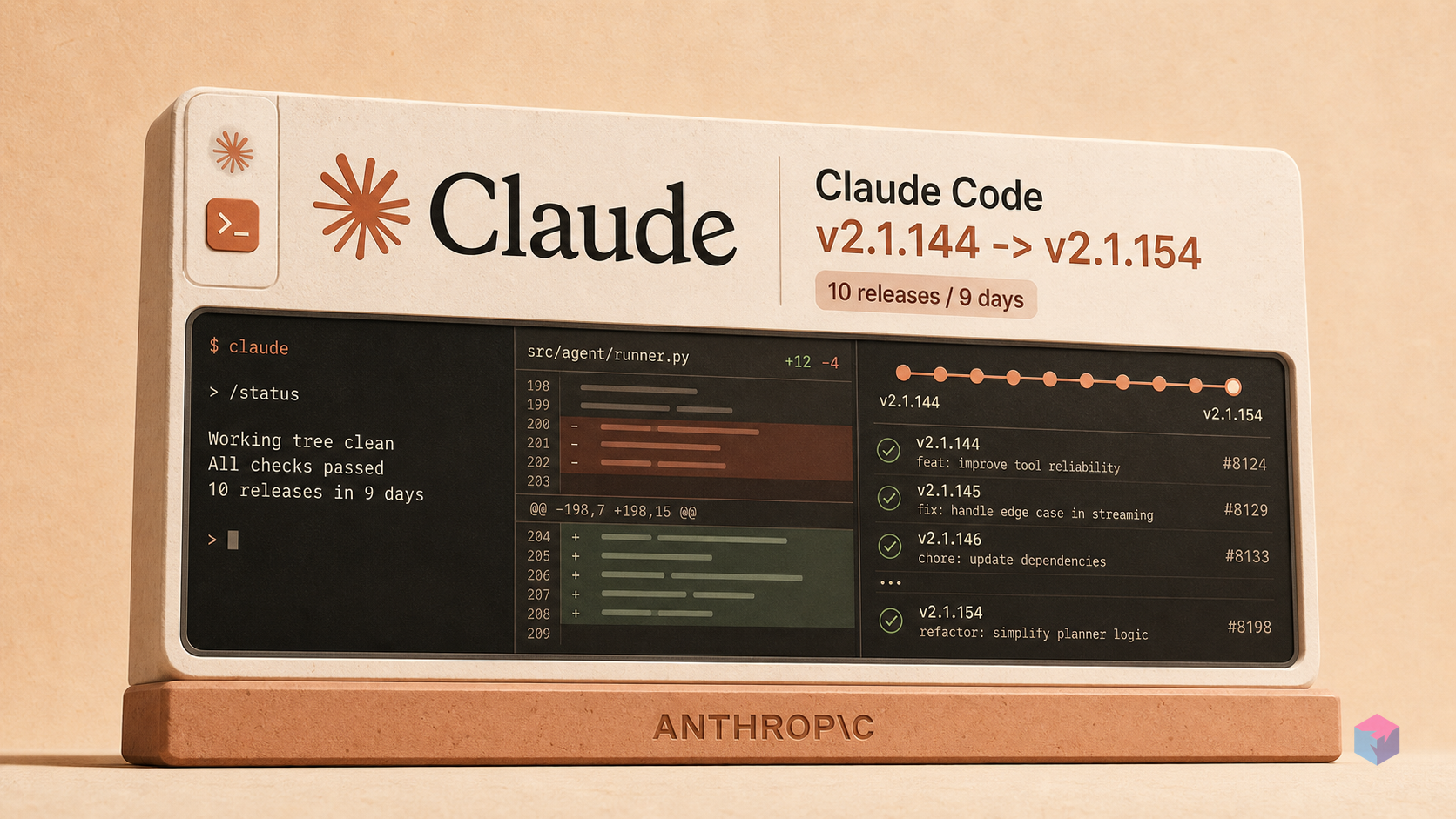 Claude Code v2.1.144–v2.1.154: 9일 만에 배포된 것들