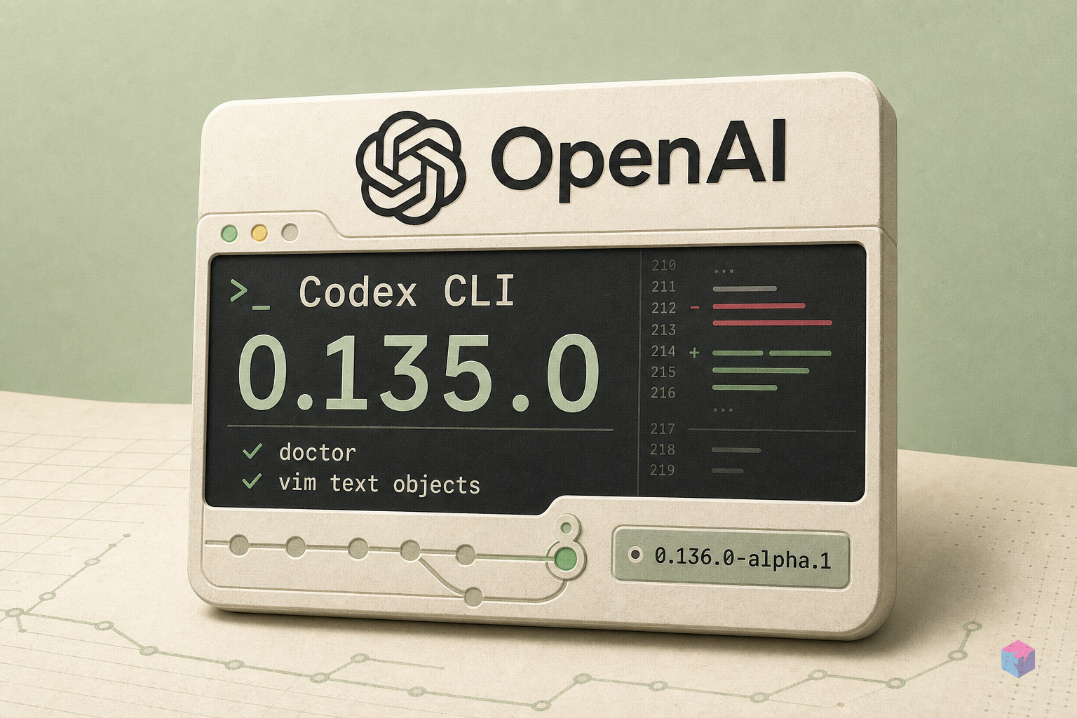 Codex CLI 0.135.0: Doctor, Vim 텍스트 오브젝트, 그리고 0.136 알파
